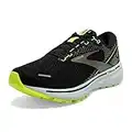 Brooks Ghost 14, Chaussure de Course Homme - Noir (Black Nightlife Spa Blue)- 46 EU Large / UK 11