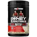 Whey Protein Powder, Six Star 100% Whey Protein Plus, Whey Protein Isolate & Peptides, Lean Protein Powder for Muscle Gain, Whey Isolate Protein Shake, Vanilla, 2 lbs