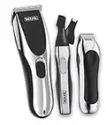 Wahl Canada Cordless Barber Kit for Use at Home, Father's Day, Clipper and Trimmer Kit, Hair Grooming Kit, Beard Grooming Kit, Certified for Canada, Model 3155