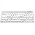 Bluestork Clavier Sans Fil Bluetooth pour MacBook Pro, MacBook Air, iPad, iPhone - Mini Clavier Mac Français AZERTY , Compact, Ultra Mince, Léger, Silencieux - NOUVEAU 2022 (Blanc)