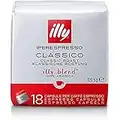 illy Coffee, Classico Espresso Coffee Capsules, Medium Roast, 100 Percent Arabica Coffee, Pack of 6 x 18 Capsules