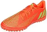 adidas Predator Edge.4 TF, Sneaker Unisex-Adulto, Solar Red/Solar Green/Core Black, 41 1/3 EU