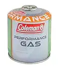 Coleman Cartouche de Gaz à Valve C300 Performance, pour Réchauds de Camping Cartouche Compacte et refermable