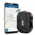 GPS Tracker per Auto TK905 Localizzatore GPS Satellitare Auto Localizzatore Magnete Potente Tempo Reale Tracciatore Tracker GPS Auto con App senza Abbonamento Allarmi Multipli IP65 Impermeabile