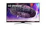 LG 48GQ900-B 48 Inch Ultragear UHD OLED Gaming Monitor with Anti-Glare, 1.5M : 1 Contrast Ratio & DCI-P3 99% (Typ.) with HDR 10. 1ms (GtG) 120Hz Refresh Rate, HDMI 2.1 with 4-Pole Headphone Out, Black