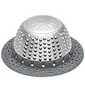 LEKEYE Drain Hair Catcher/Bathtub Drain Cover/Drain Protector for Pop-Up & Regular Drains(Patented Product)