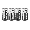 4X EEMB ER14250 Batería LS14250 3.6V Pila 1/2 AA 1200 mAh Batería de Litio Pila Litio Li-SOCl₂ Certificación UL un Solo Uso Batería No Recargable