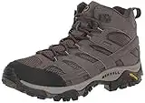 Merrell Men's Moab 2 Mid GTX Waterproof Walking Shoe, Beluga, 10