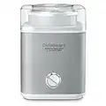 CUISINART ICE-30WNC Pure Indulgence Frozen Yogurt-Ice Cream & Sorbet Maker, Silver, 1 Count