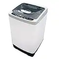 Panda Portable Washing Machine, 10 Lbs Capacity, 3 Water Levels, 8 Programs, Compact Top Load Cloth Washer, 1.38 Cu.ft