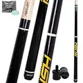 CUEELF Heavy Hitter Jump Break Pool Cue 3-Piece Jump/Break Pool Cue Stick Canadian Maple Shaft Billiard Sticks