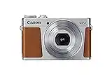 Canon PowerShot G9 X Mark II - Cámara compacta de 20.9 MP (Pantalla táctil de 3", vídeo Full HD, CMOS, Intelligent IS, Digic 7, Bluetooth) Plata