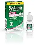 Systane Ultra Lubricant Eye Drops, Artificial Tears for Dry Eye, Twin Pack, 10-mL Each