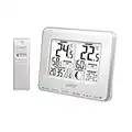 La Crosse Technology WS6812WHI-SIL - Stazione meteorologica, colore: Bianco/Argento