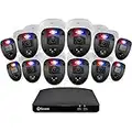 Swann Home DVR Enforcer™ Security Cam System with 2TB HDD, 16 Channel 12 Camera, 1080p Video, Indoor or Outdoor Wired Surveillance CCTV, Color Night Vision, Heat Motion Detection, LED Lights, 16468012