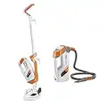 Bissell PowerFresh Lift-Off Pet Steam Mop, Steamer, Tile, Bathroom, Hard Wood Floor Cleaner, 1544A, Handheld, Orange