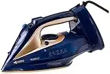 Tower T22008BLG CeraGlide Cordless Steam Iron with Ceramic Soleplate and Variable Steam Function, Blue and Rose Gold