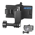 AFAITH 360° Rotating Adjustable Backpack Shoulder Strap Mount Clip Mount for GoPro Hero 11/10/9/8/7/6/5/4/3+,OSMO Action, Xiaoyi 4K and Most Action Cameras