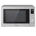 Panasonic NN-CD87 - Forno a microonde combinato (1000 Watt, con aria calda e grill, inverter, 34 litri) in acciaio INOX