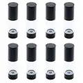 Risbay 8Pcs 1.06Oz/30ml Black Refillable Containers Spray Containers for Perfume,Toner