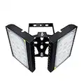 CHICLUX 200W Flutlicht LED Außen, LED Outdoor Leuchte für Garagen, 18000 LM, 6000K (Tageslichtweiß) Sicherheits-Flutlicht, Scheinwerfer mit verstellbarem Kopf für Scheune, Patio, Hof