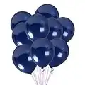 PeStary Balloons 12 inches 50pcs Navy Blue Balloons for Birthday Parties,Wedding Party Decorations,Graduation Party and Navy Parties