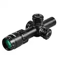 Nabila 2-8X20 Rifle Scope Compact Optics Sight Riflescope Red&Green Cross Reticle Quick Aim for Hunting and Shooting