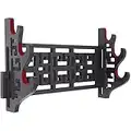 Z-fiber Sword Holder Wall Mount Velvet Padded Katana Stand Samurai Sword Holder Display Rack Dragon Hanger,3 Tier