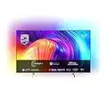 Philips 50PUS8507/12 126 cm (50 Zoll) Fernseher (4K UHD, HDR10+, 60 Hz, Dolby Vision & Atmos, 3-seitiges Ambilight, Smart TV mit Google Assistant, Works with Alexa, Triple Tuner, hellsilber) [2022]