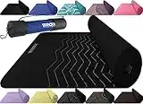 RDX Tappetino Yoga Antiscivolo Fitness Pilates e Ginnastica Mats Eco Friendly Senza latex Reach RoHS Certificato Cinturino di Tracolla Esercizi Tappeto Attrezzature Da Palestra Domestica 183 X 61CM