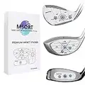 MSOAT Golf Club Impact Tape Etichette per 100 Driver 100 Hybrid 100 Ferri Totale 300 Golf Tape Adesivi e Aiuti di Formazione per Swing Trainer…