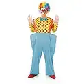 Fun Shack Mens Clown Costume, Clown Outfits for Men, Clown Fancy Dress, Circus Costume Men, Adult Clown Costume X-Large