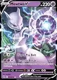 Pokeman Go - Mewtwo V - 030/078 - PKM GO - Ultra Rare - Inglese + Heartforcards Protezione spedizione