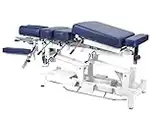 Everyway4all CA130 Push Drop 8 Section PT Chiropractic Physical Therapy Treatment Table Made in Taiwan 2 Side UAD Bars 3 Motor