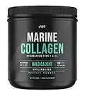 Marine Collagen Powder Supplement - Wild-Caught Canadian Marine Collagen - Unflavoured - Types 1 & 3 Collagen Peptides - Hydrolysed Deep Ocean Canadian Source. Non GMO, Gluten Free, Halal. 200g