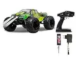 JAMARA-4WD Lipo 2,4 G 1:10 Shiro Monster Truck RC Jouet LED avec Moteur à balais Puissant 600, 053367