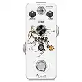 Amuzik Compressor Guitar Effect Pedal Analog Compression Ultimate Comp Effect Pedals for Electric Guitar Comp Pedal Ture Bypass