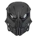 Anyoupin Punisher Mask,Full Face Alien Mask for Halloween Airsoft and Other Outdoor Activities Black