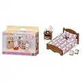 SYLVANIAN FAMILIES - Le Village - Le Mobilier Chambre Enfants - 4254 - Meubles et Accessoires Poupée - Mini Poupées & Le Village - Le Semi Lit Double - Meubles et Accessoires Poupée - Mini Poupées