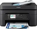 Epson Workforce WF-2950DWF Stampante Multifunzione A4 a getto d'inchiostro (Stampa Fronte Retro, Scansione, Copia, Fax) Display LCD 6.1cm, ADF, WiFi, Ethernet, Stampa da mobile e su Cloud, AirPrint