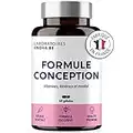 FORMULE CONCEPTION | 60 Jours | Acide Folique, Myo-Inositol, Vit grp B,Vit C, Vit E, Oligoélements, Sélénium, Iode | 1 gélule/jour | SOPK | Fabriqué en France