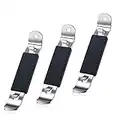 3 Pieces Magnetic Bottle Openers Can Opener Classic Beer Opener Stainless Steel Small Bottle Opener Can Tapper with Magnet for Camping and Traveling HANCELANT