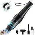 Handheld Vacuum Cleaner, 8000PA Cordless Car Vacuum Cleaner Powerful 120W Car Vacuum Cleaner with Washable Filters, Portable Wet and Dry Rechargeable Vacuum Cleaner Ideal for Car, Home and Office