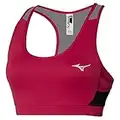 Mizuno Alpha Soutien-Gorge Sport T-Shirt, Persian Red, XS Femme