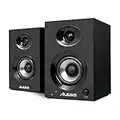 Alesis Elevate 3 MKII - Casse PC Attive da Scrivania Monitor da Studio con Audio Professionale Per Home Studio, Editing Video, Gaming e Dispositivi Portatili