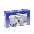 PLAMECA - Melanoctina Pastillas, Sueño Profundo, Sublingual, Dormir Bien, Mejor, Rápido y Relajado, Incluye Melatotina, Dextrato, Celulosa y Estabilizante, Mejora tu Sueño y Descanso - 60 Comprimidos