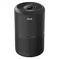 LEVOIT Air Purifiers for Home Pet Allergies in Bedroom, 547 ft² Coverage, H13 True HEPA Filter, 24db Filtration System Cleaner Odor Eliminators, Remove 99.97% Smoke Dust Pollen, Core 300 Black