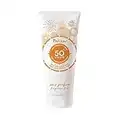 Polåar - Fluide Solaire Polaar Sun - Crème Solaire Très Haute Protection SPF50+ - Lait Visage et Corps Adapté aux Peaux Sensibles, Sans Parfum, Non Gras, Non Marquant - Vegan, Made in France - 150 ml