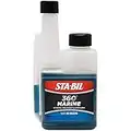 STA-BIL 360 Marine Ethanol Treatment and Fuel Stabilizer - Prevents Corrosion - Helps Clean Fuel System For Improved In-Season Performance - Treats Up To 80 Gallons, 8 fl. oz. (22239), Black