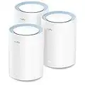 Cudy AC1200 Sistema WiFi a rete per tutta la casa, Router WiFi a doppia banda AC1200, Range Extender, VPN, IPv6, DDNS, M1200 confezione da 3